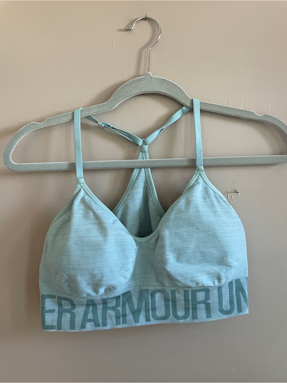 Under Armour Women's Light Blue  Sports Bra